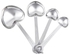 Generic 4pcs Stainless Steel Sweet Heart Spoon Measuring Tool - Silver