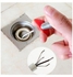 خطاف تنظيف للمغسلة قابل للانحناء أداة إزالة الشعر بأنبوب زنبركي للمطبخ ألوان متعددة 20*10*20سم