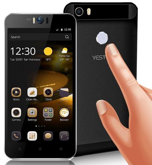Yestel G7 Plus, 5 Inch, Quad Core, 16GB, Fingerprint Sensor, Black