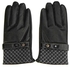 Winter Warm PU Leather Phone Touch Screen Windproof Gloves for Men and Women