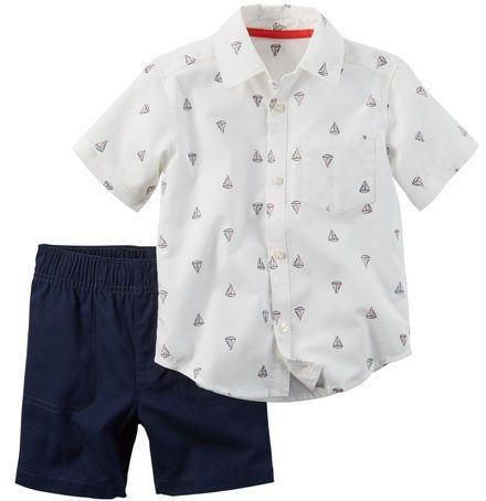 Carters 2-Piece Shirt and Short Set