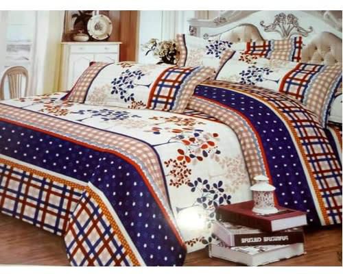 Duvet And Bedsheet With 4 Pillow Cases Of Different Sizes T0356