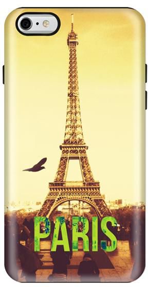 Stylizedd Apple iPhone 6/ 6S Premium Dual Layer Tough case cover Matte Finish - Paris - Eiffel Tower