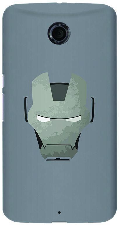 Stylizedd Google Nexus 6 Slim Snap case cover Matte Finish - Stoned Iron Man