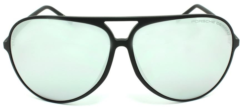 Porsche Design Matte Black Aviator Men Sunglasses PD-8595C
