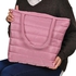 Casual Nylon Quilted Soft Shoulder Bag - Cashmere