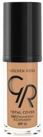 Golden Rose Total Cover 2 In 1 Foundation & Concealer No 17