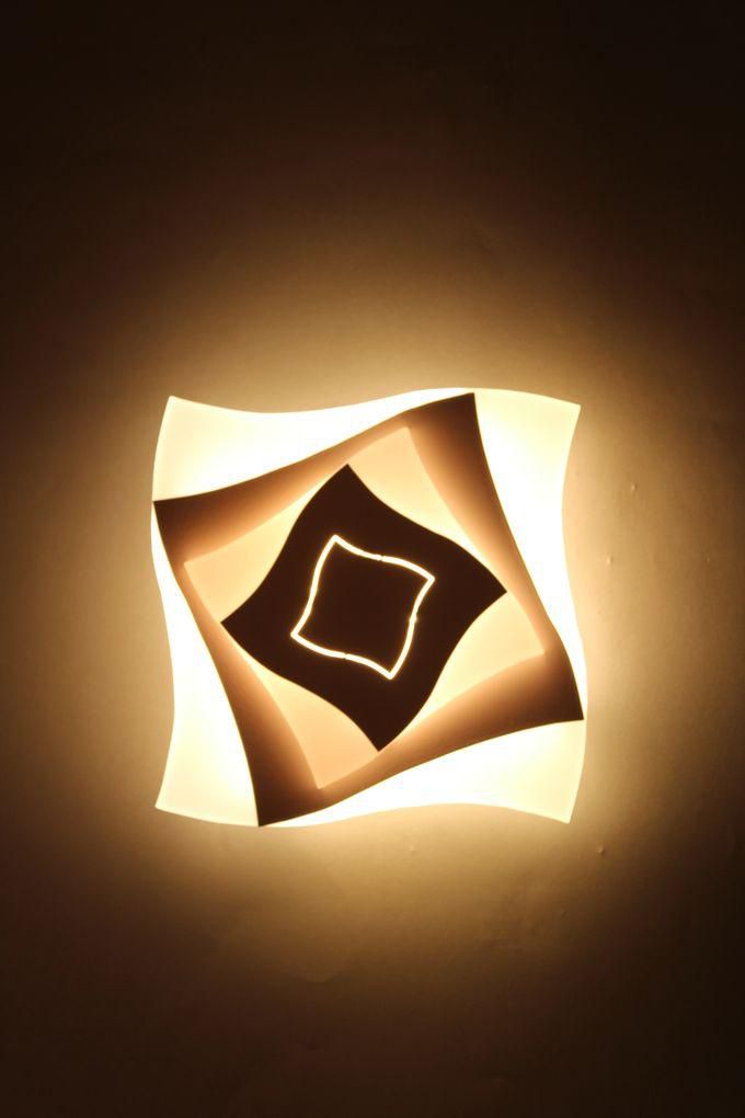 Eltahhan LED Wall Lamp Made From Acrylic Warm LED Strip-White Color