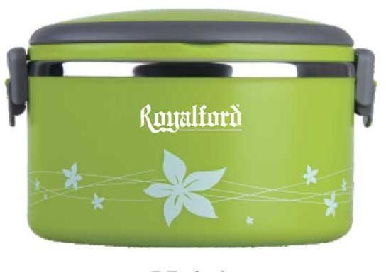 Royalford Lunch Box, Stainless steel, 1 L, Green, RF-5651