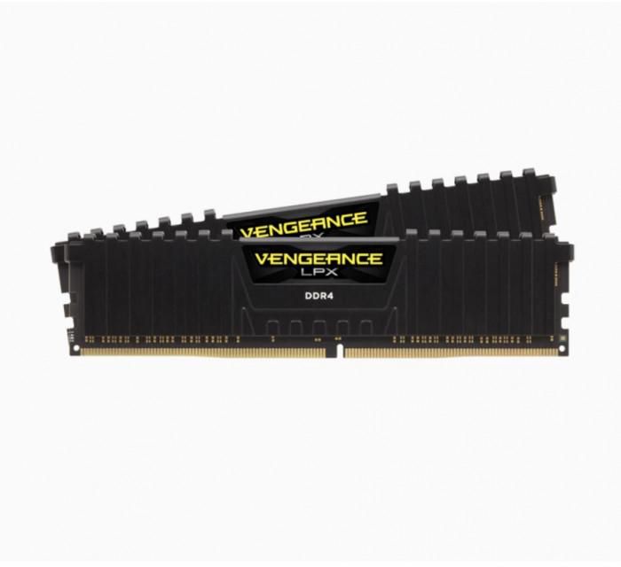 Corsair |RAM | VENGEANCE® LPX 16GB (2 x 8GB) DDR4 DRAM 3600MHz C18 - Black | CMK16GX4M2D3600C18