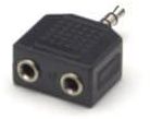 G&amp;BL 225- Audio Splitter Adapter Jack 3.5Mm (M-2F)