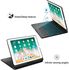 SZILBZ iPad Keyboard Case 9.7 for iPad 2018(6th Gen)-iPad 2017 (5th Gen)-iPad Pro 9.7-iPad Air 2&1-360 Rotatable & 180 Flip Ultrathin -7 Color Backlit-Auto Wake Sleep (Black) …