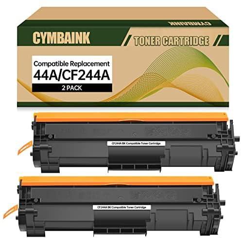 2 Black Twin Toner Replacement for HP 44A CF244A Toner Cartridge Compatible with HP LaserJet Pro M15a M15w M16a M16w MFP M28a M28w M29a M29w Printers