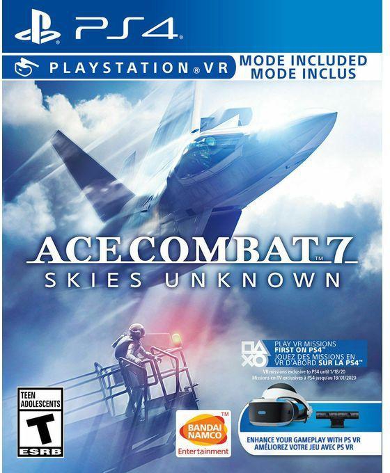 Bandai Namco Ace Combat 7 Skies Unknown PS4