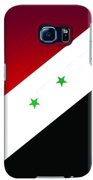 Stylizedd Samsung Galaxy S6 Premium Slim Snap case cover Matte Finish - Flag of Syria