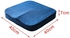 Summer Memory Foam Seat Cushion Breathable Non-Slip Flannelette Blue