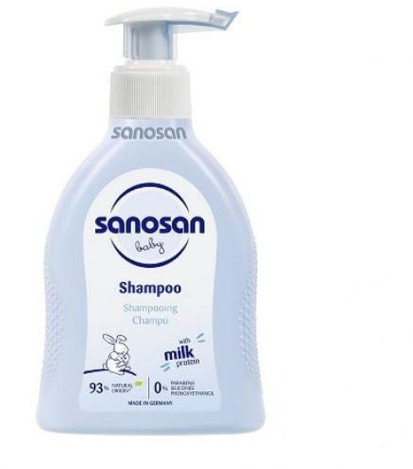 Sanosan Baby Shampoo Gentle Cleansing For Baby Hair - 200ml
