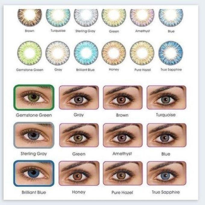 Fresh Look No Prescription Cosmetic Beauty Colored Eye Contact Lenses