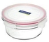 Glasslock food container round 405 ml