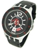 Swatch YTS402 Leather Watch - Black