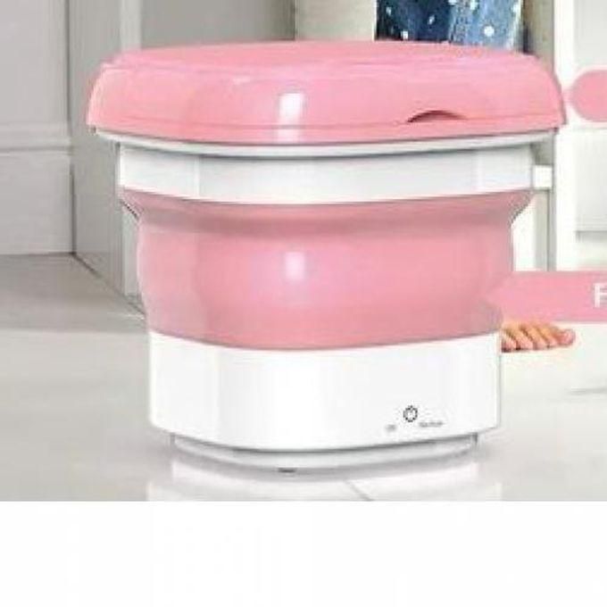 Portable Mini Foldable Washing Machine For Travel And Trips - Small In Size