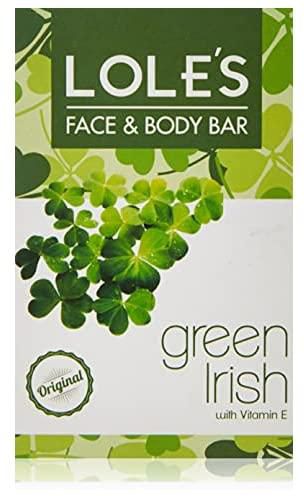 LOLE'S Face And Body Green lrish Soap, 100 gm