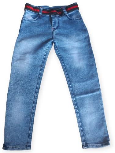 Belted Boy Jeans- Light Blue