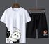 Men clothes 2 pack new short-sleeve T-shirts & Polos sports suit tied version of the trend of casual