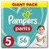 Pampers - Pants Diapers, Size 5, Junior, 12-18 Kg, Giant Pack - 56 Count- Babystore.ae