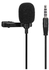 3.5mm Omnidirectional Microphone With Tie-Clip Black