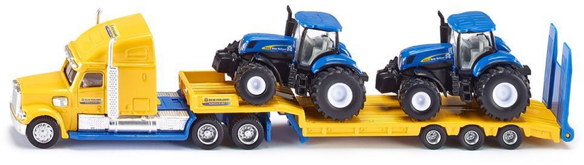 Siku, Truck With New Holland Tractors