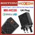 Moxom MX-HC26 Nova PD Type-C + QC3.0 USB Port Home Travel Wall Charger UK Plug