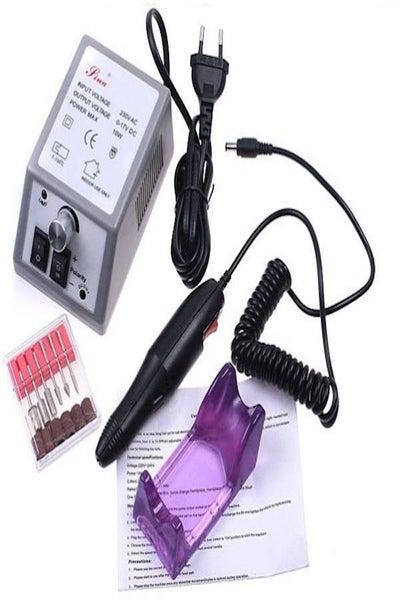 Professional Electric Nail Art Salon Drill Glazing Machine Manicure Pedicure Kit