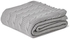 Lightweight Summer Blanket Queen Size 400 GSM Soft Knitted All Season Blanket Bed And Sofa Throw 150x200 cms Grey