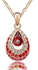 Swarovski Elements Women's 18K White Gold Plated Necklace