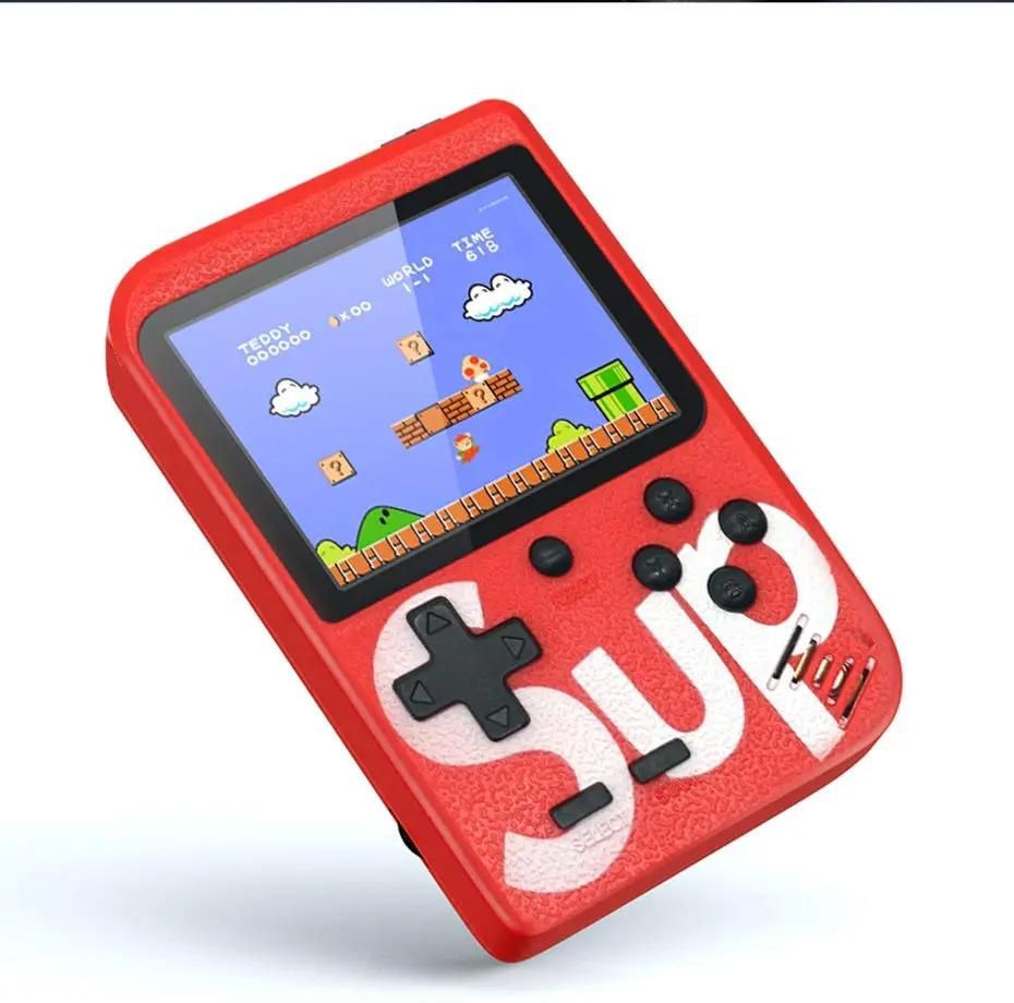 Built-in 400 Games Retro Video Handheld Game Console Gamepad Doubles 3.0 Inch LCD Game Player