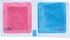 مجموعة شاشات حماية زجاجية عاليه الجودة 2 قطعة لموبايل شاومي ريدمي نوت 9S - اسود شفاف