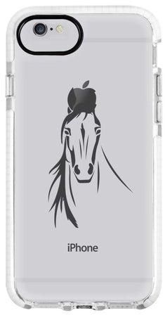 Impact Pro Series Arabian Stallion Printed Case Cover For Apple iPhone 6s/6 Clear/Black