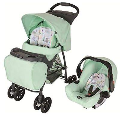 Graco Travel System Stroller, Car Seat With Bag, Mint Green, Pack Of 1