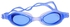 Dolphin DZ-1600 نظارة سباحة مضادة للضباب مع سدادات أذن ، أزرق
