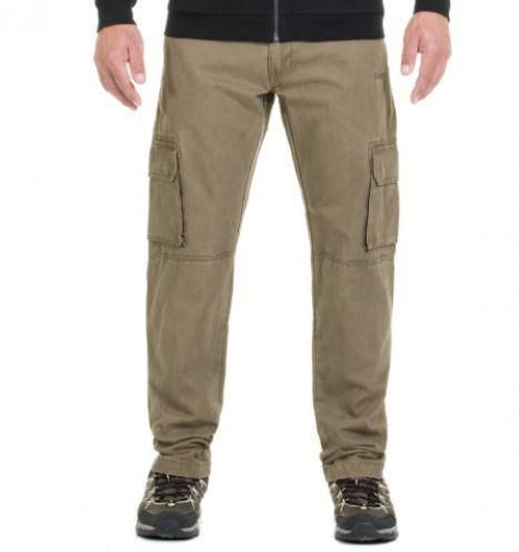 Classic Combat Chinos Trousers For Men- Khaki Color