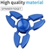 Milano Toys Fidget Hand Spinner Aluminum Alloy Material - 03760 - Blue Color