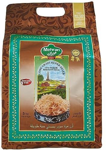 Mehran Long Grain Super Sella Basmati Rice 5 kg