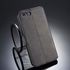 DG.MING Retro Oil Side Horizontal Flip Case For IPhone 8 Plus & 7 Plus, With Holder & Card Slots & Wallet (Black)