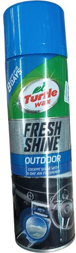 Turtle Wax Fresh Shine Outdoor Scent COCKPIT CLEANER 8 Day Air Freshener