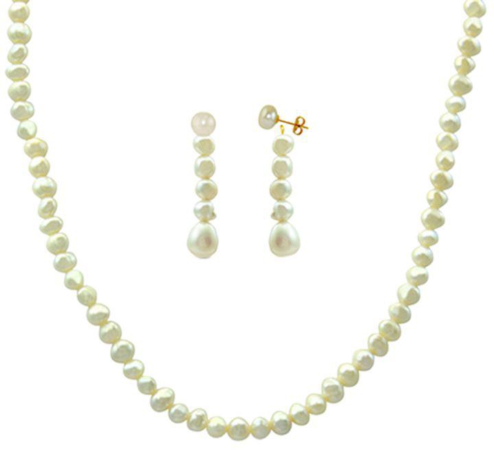 Pearls Jewellery Set