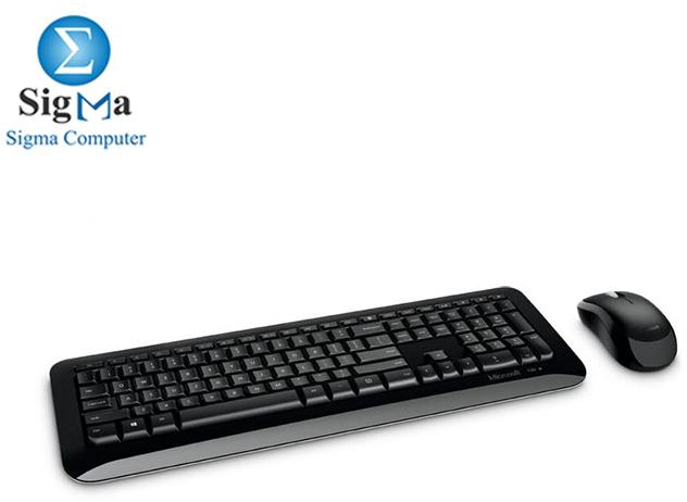 Microsoft Wireless Desktop 850 Keyboard Eng and Mouse - Black