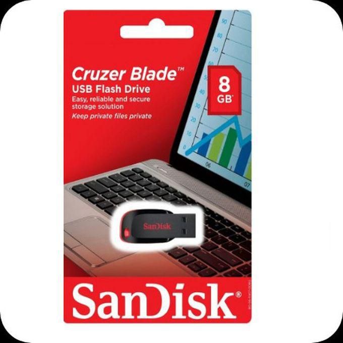 Sandisk 8GB - Cruzer Blade USB Flash Drive//8 GB