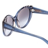Swarovski Cat Eye Blue Women's Sunglasses - Swarovski Sun SK0055 92W - 58-15-135