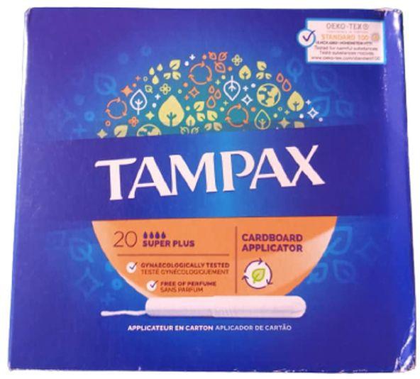 Tampax Super Plus Tampons - 20pcs X2